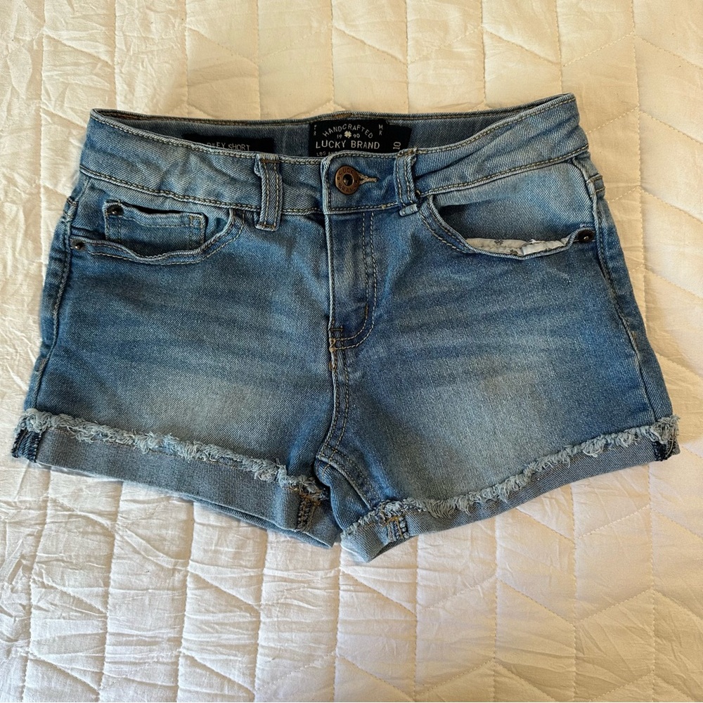 Lucky Brand Riley Short Kids Light Blue Jeans Shorts